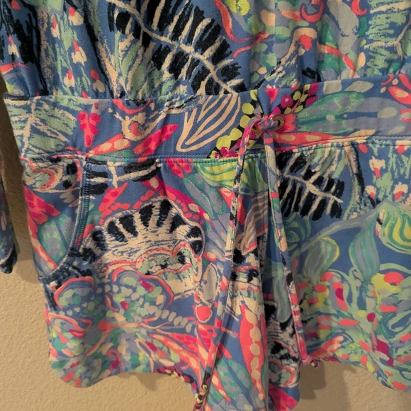 NWOT LILLY PULITZER Skipper Romper Size S - Picture 4 of 8